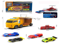 Free Wheel Storage Car Set toys