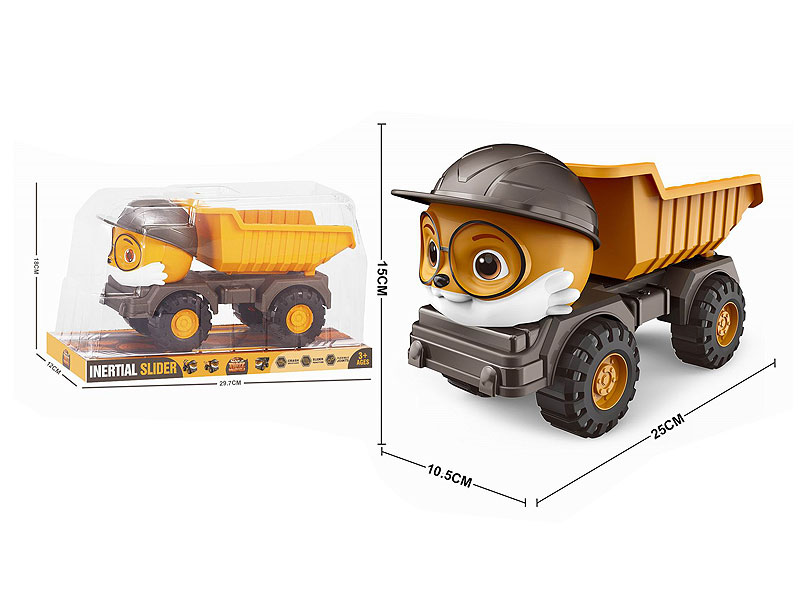 Free Wheel Construction Truck toys