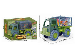 Free Wheel Dinosaur Transport Vehicle toys