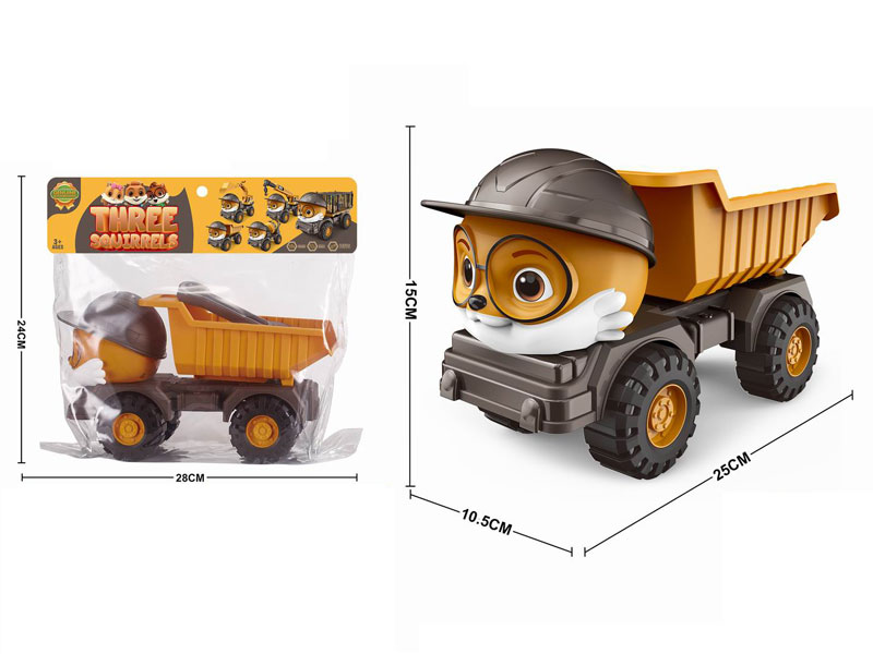 Free Wheel Construction Truck toys