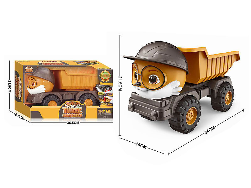 Free Wheel Construction Truck toys