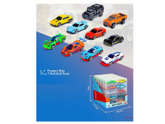 Die Cast Car Free Wheel(6in1) toys