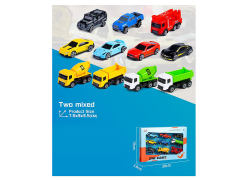 Die Cast Car Free Wheel(9in1) toys