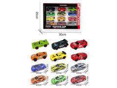 Die Cast Racing Car Free Wheel(12in1) toys