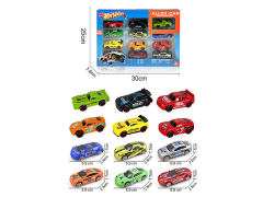 Die Cast Racing Car Free Wheel(12in1) toys