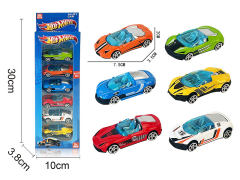 Die Cast Car Free Wheel(6in1) toys