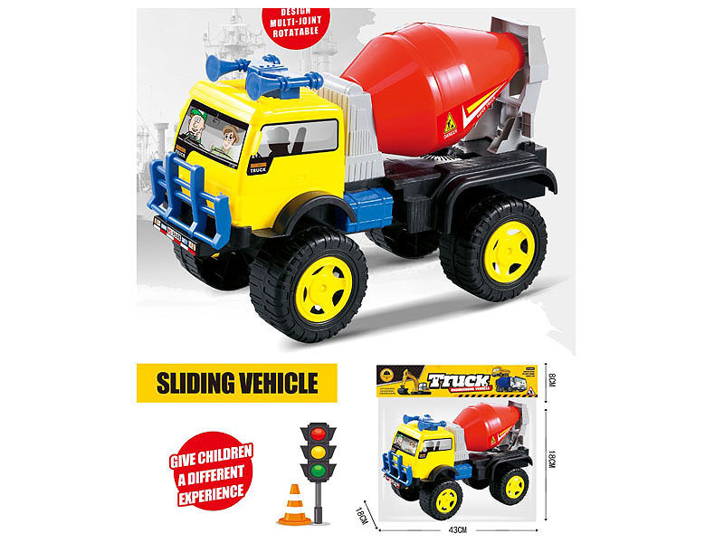 Free Wheel Construction Truck toys