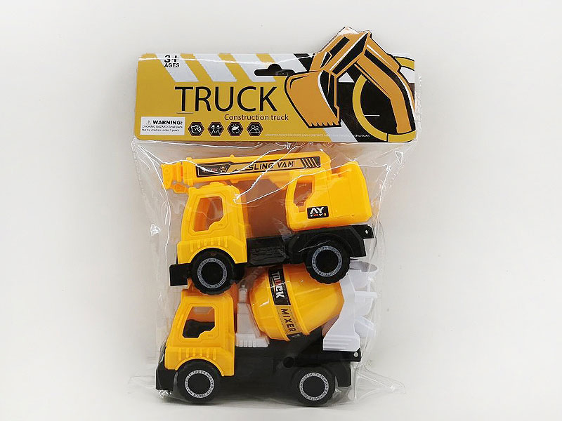 Free Wheel Construction Truck(2in1) toys