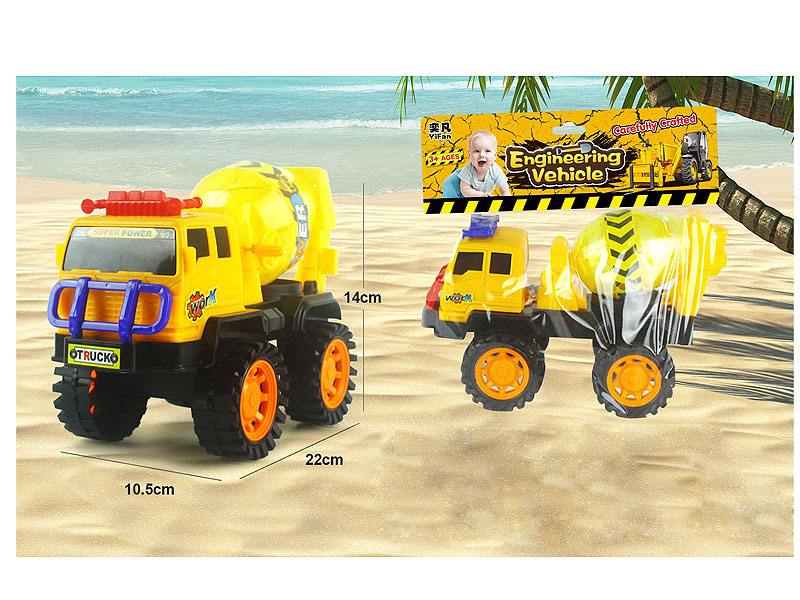 Free Wheel Construction Truck toys