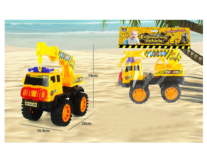 Free Wheel Construction Truck toys