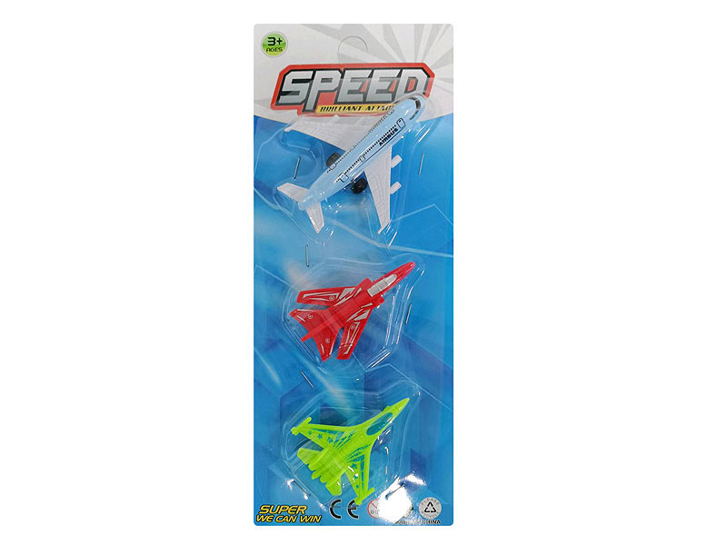 Free Wheel Fighter & Airplane(3in1) toys