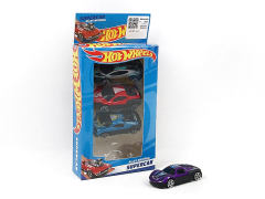 Die Cast Sports Car Free Wheel(4in1) toys