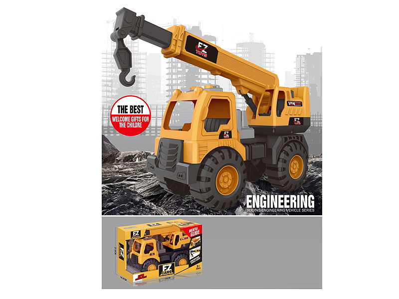 Free Wheel Construction Truck toys