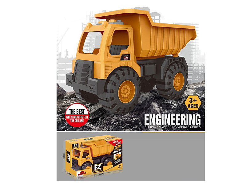 Free Wheel Construction Truck toys