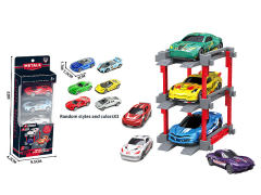 1:64 Die Cast Car Set Free Wheel(3in1) toys