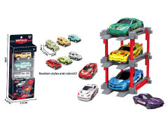 1:64 Die Cast Car Set Free Wheel(3in1) toys