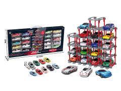 1:64 Die Cast Car Set Free Wheel(20in1) toys