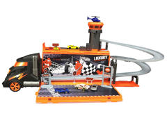 Free Wheel Track Storage Container Truck Set W/S toys