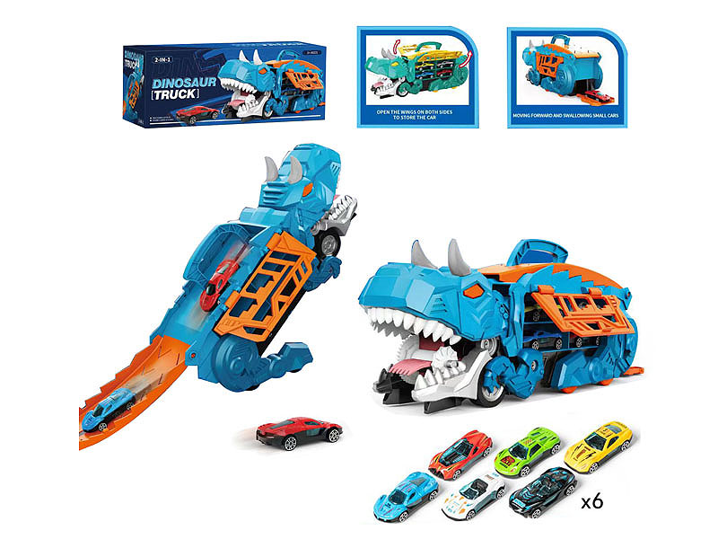 Free Wheel Transforms Storage Car Set(2C) toys