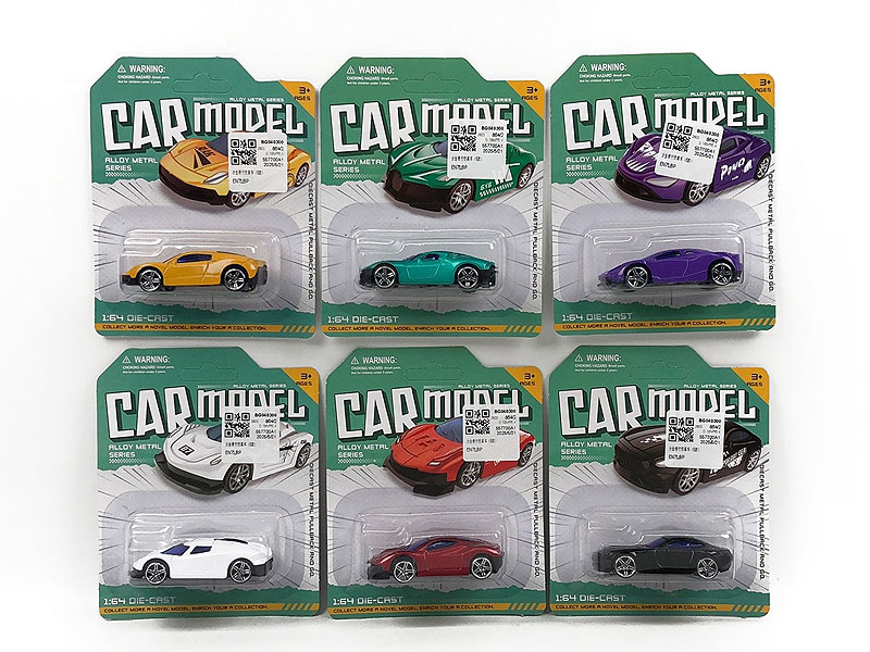 Die Cast Car Free Wheel(6S) toys