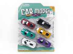 Die Cast Car Free Wheel(6in1) toys