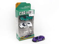 Die Cast Racing Car Free Wheel(3in1) toys