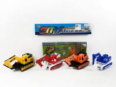 Free Wheel Construction Truck(4in1) toys