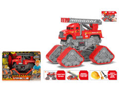 1:10 Free Wheel Fire Engine W/L_M toys
