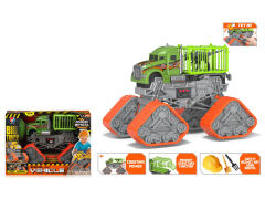 1:10 Free Wheel Car W/L_M toys