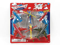 Free Wheel Airplane & Free Wheel Helicopter(6in1) toys