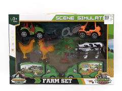 Free Wheel Farmer Truck Set toys