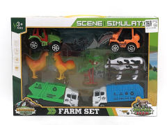 Free Wheel Farmer Truck Set toys