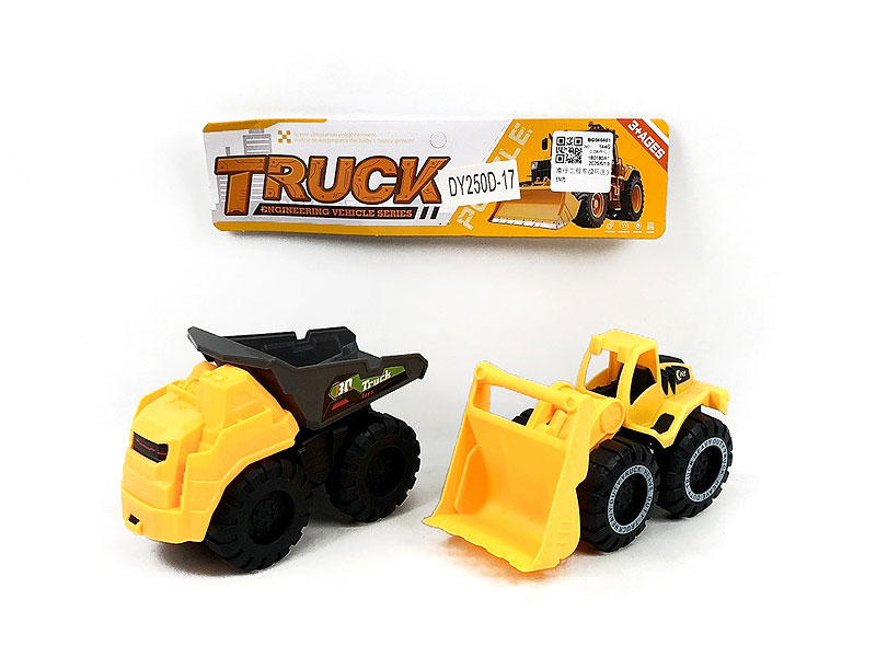 Free Wheel Construction Truck(2in1) toys