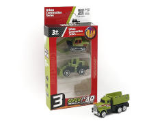 Die Cast Construction Truck Free Wheel(3in1) toys