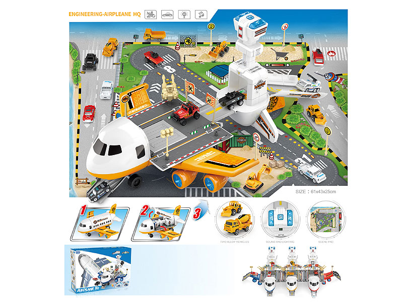 Free Wheel Engineering-Airpleane Hq W/L_M toys