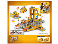 Free Wheel Engineering-Alloy Shape Shifting Battle Racecar W/L_S toys