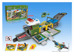 Free Wheel Military Storage Truck W/L_S toys