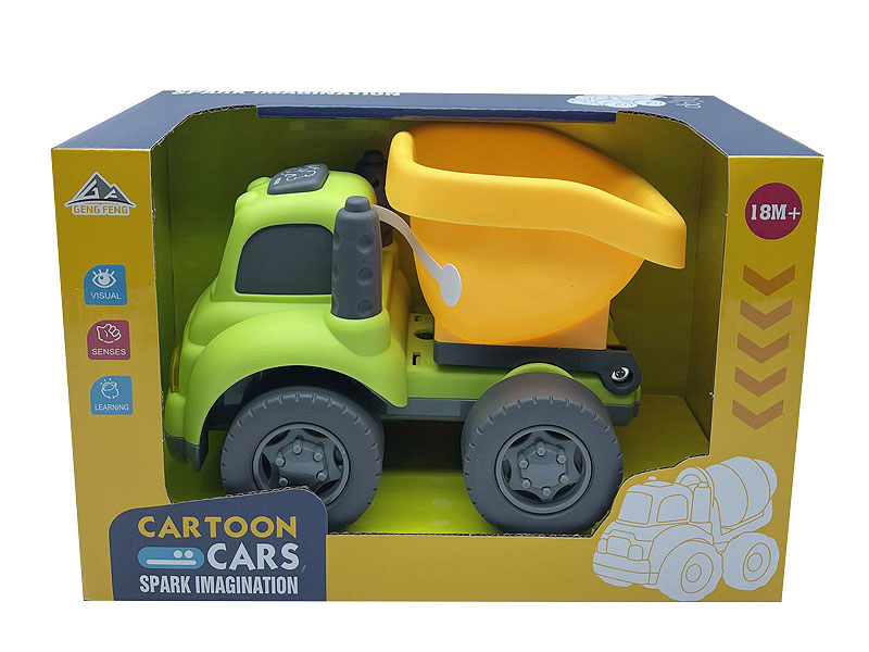 Free Wheel Construction Truck W/L_M toys