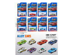 1:64 Die Cast Car Free Wheel(8S) toys