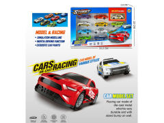 1:64 Die Cast Car Free Wheel(10in1) toys