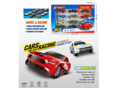 1:64 Die Cast Car Free Wheel(10in1) toys