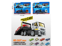 1:64 Die Cast Truck Free Wheel(8S) toys