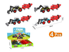 Die Cast Farmer Truck Free Wheel(4in1) toys