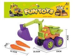 Free Wheel Construction Truck Set