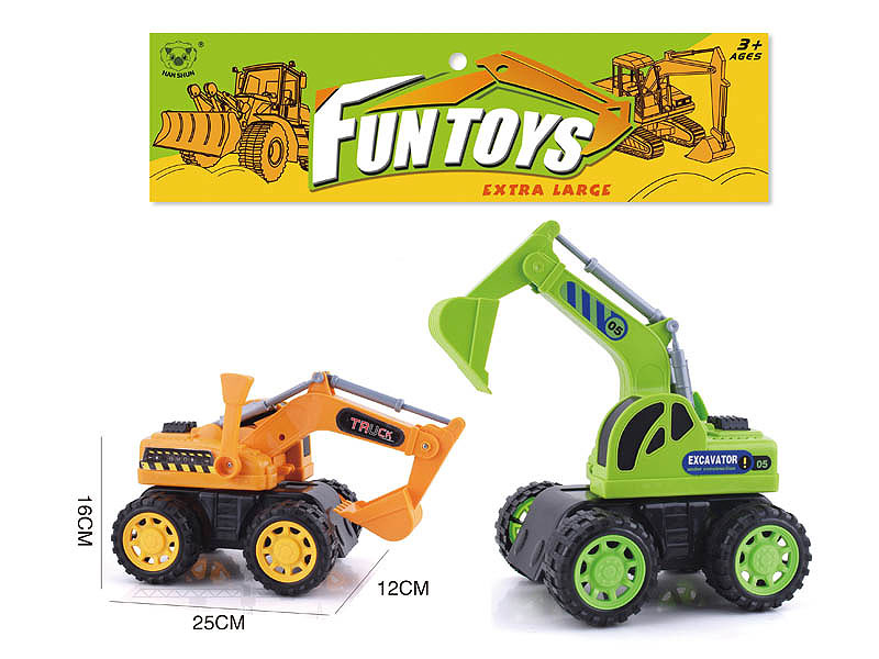 Free Wheel Excavating Machinery(2C) toys