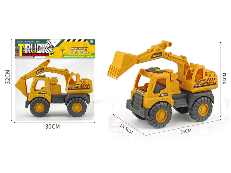 Free Wheel Construction Truck toys