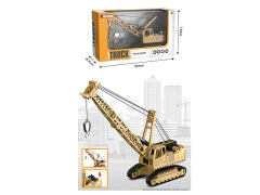 Die Cast Construction Truck Free Wheel W/L_M