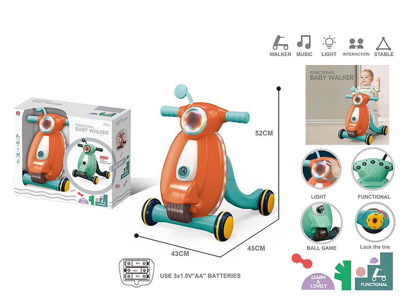 Baby Walker Set  W/L_M toys