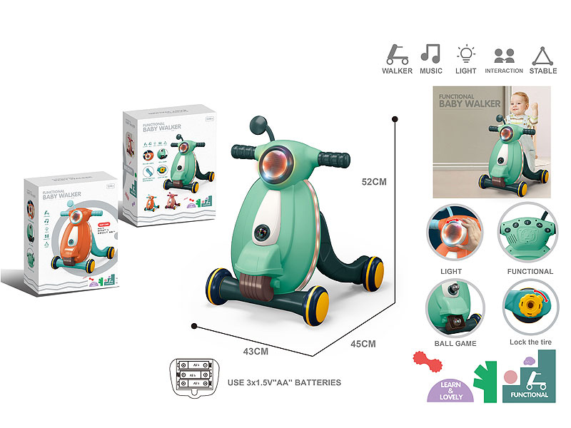 Baby Walker Set  W/L_M toys