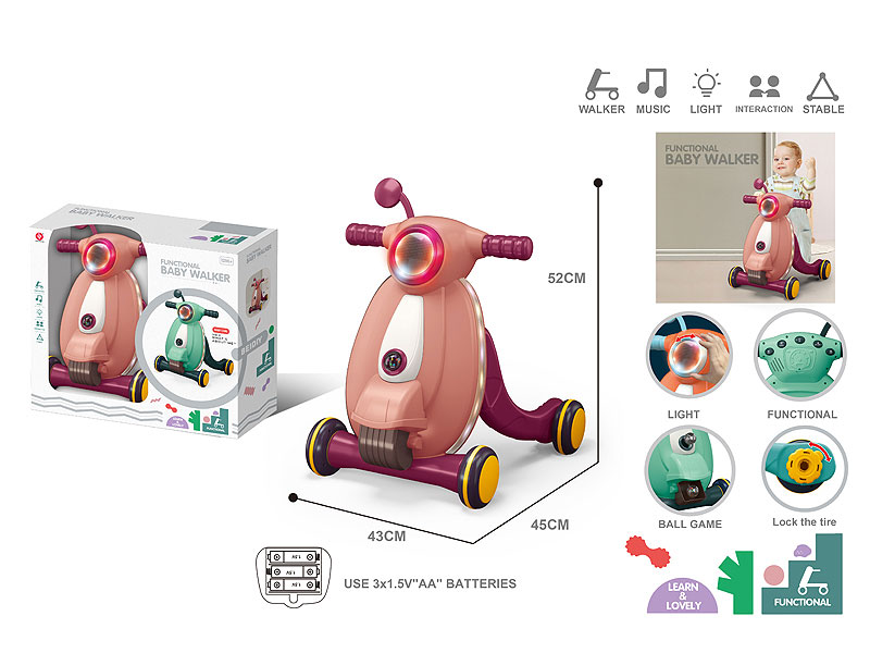 Baby Walker Set  W/L_M toys